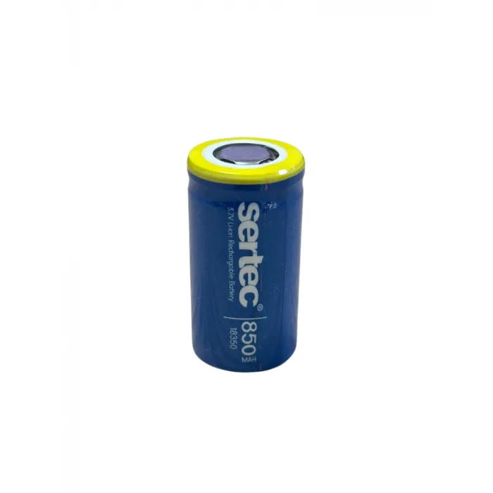 18350 3.7v 850 Mah Li-ıon Şarjlı Pil - 1c