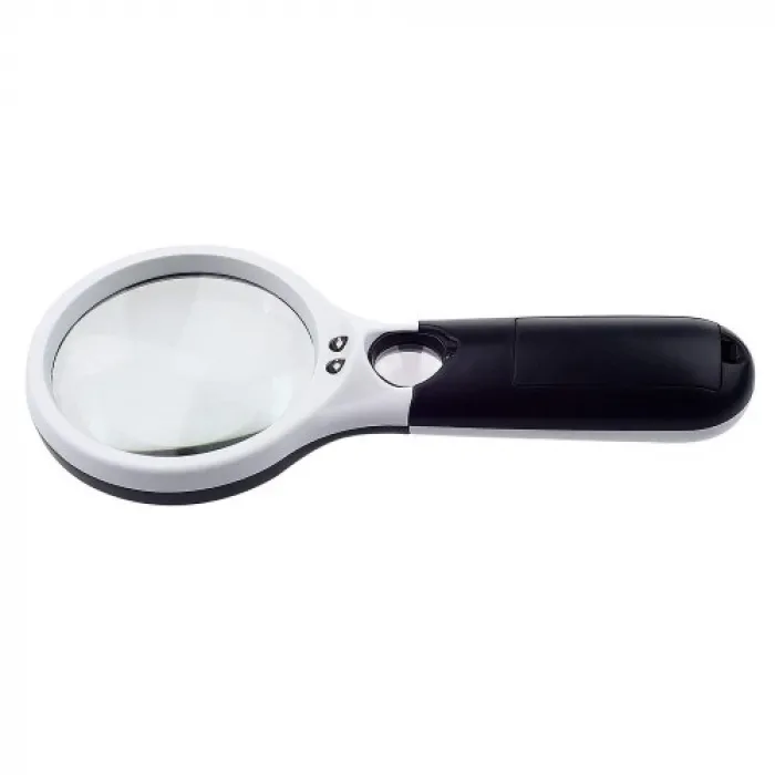 3 Led Işıklı 3x75 Mm 45x22 Mm  El Büyüteç