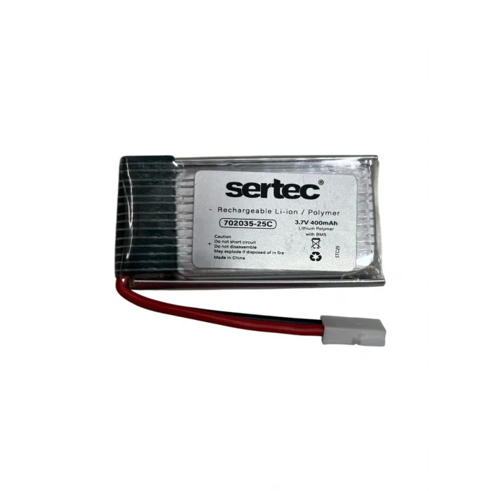 / 702035 / 3.7v - 400mah - 25c Beyaz Soket