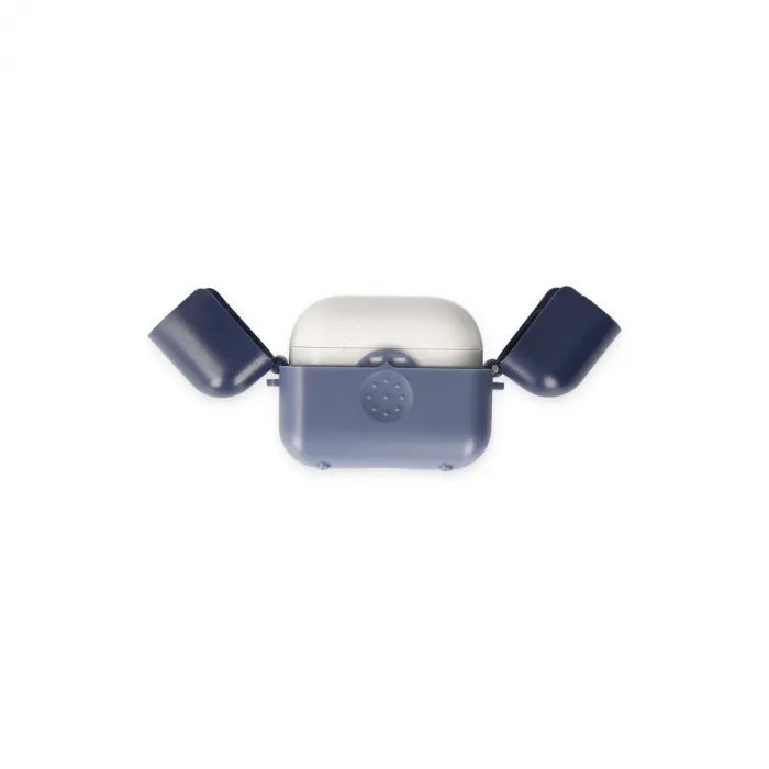 Airpods 3 (3.nesil) Basmalı Kılıf - Mavi-lacivert