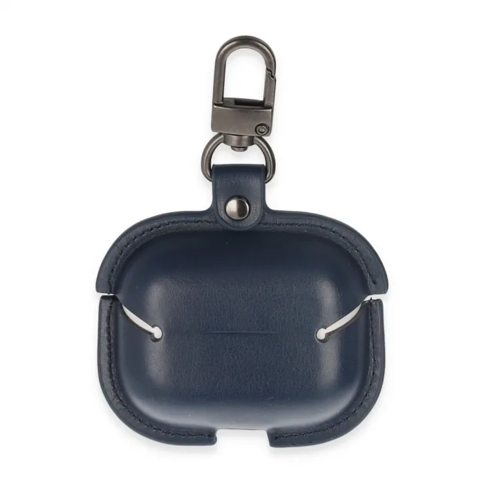Airpods 3 (3.nesil) Çanta Deri Kılıf - Lacivert