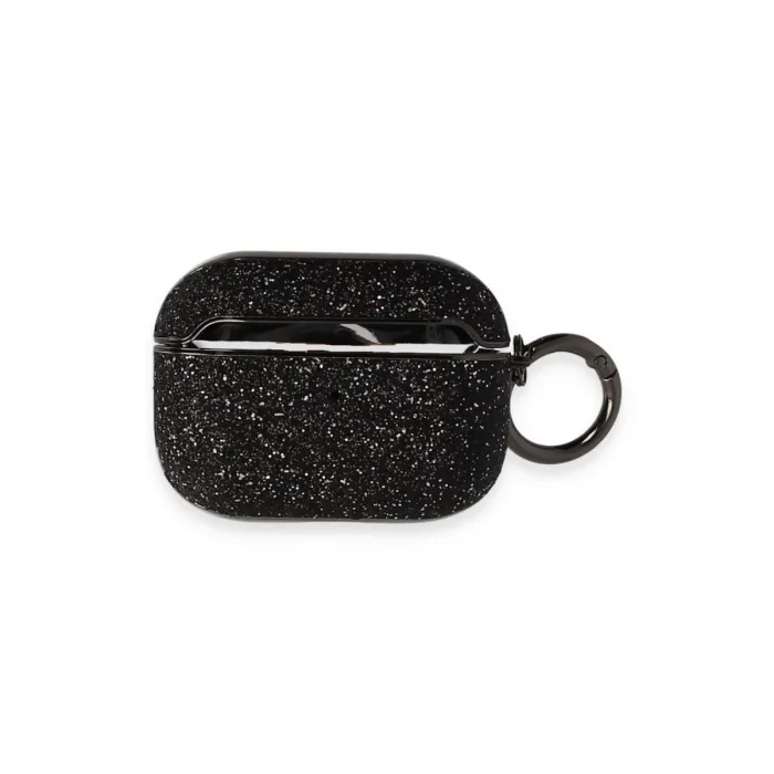Airpods Pro (1.nesil) Spell Simli Kılıf - Siyah