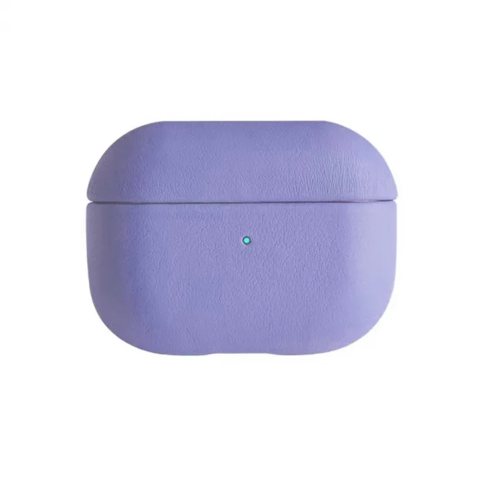 Airpods Pro 2 (2.nesil) 405 Deri Kılıf - Lila