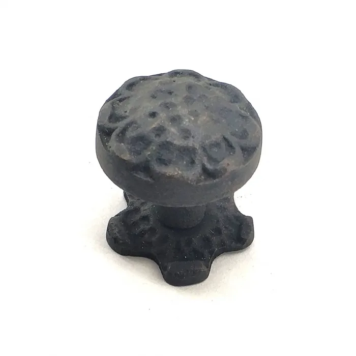 Antika Tarz Dekoratif Pirinç Anıt Mobilya, Çekmece Düğme - 25 Mm, Oksit