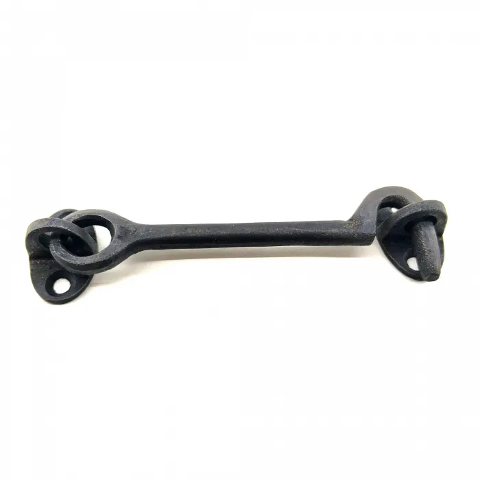 Antika Tarz Dekoratif Pirinç  Çengeli - 13cm, Oksit