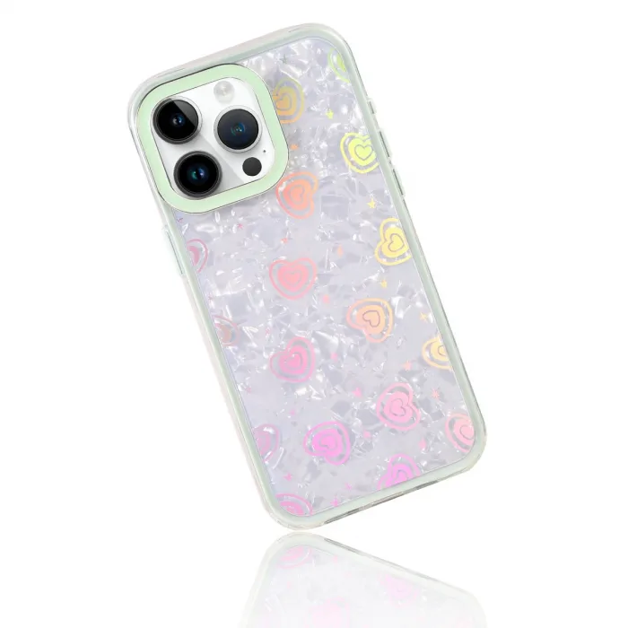 Apple İphone 11 Lumi Desenli Kapak - Yeşil