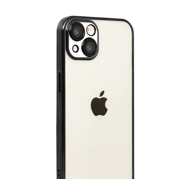 Apple İphone 15 Razer Lensli Silikon - Siyah