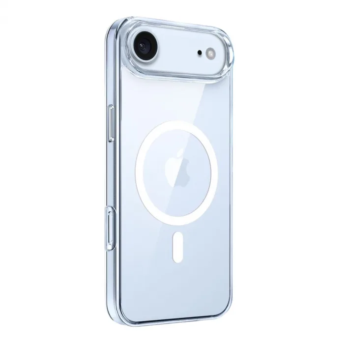 İphone 17 Air Combo Sert Şeffaf Magsafe Kapak - Şeffaf