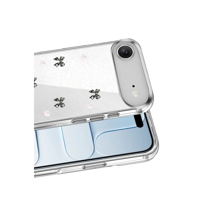 Apple İphone 17 Air Fiyonk Desenli Kapak - Desen 8