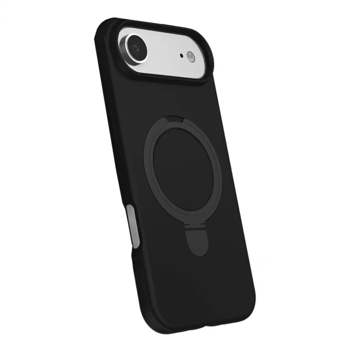 Apple İphone 17 Air Regal Magsafe Standlı Kapak - Siyah