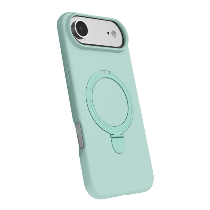 Apple İphone 17 Air Regal Magsafe Standlı Kapak - Su Yeşili