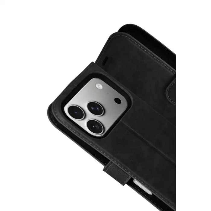 Apple İphone 17 Pro Max Trend S Plus Kapaklı Kılıf - Siyah