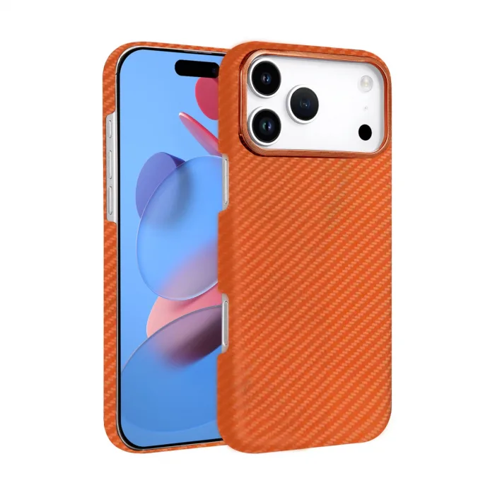 Apple İphone 17 Pro Vega Magsafe Kapak - Turuncu