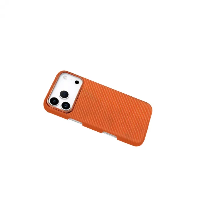 Apple İphone 17 Pro Vega Magsafe Kapak - Turuncu