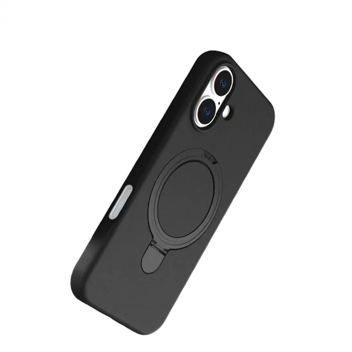 Apple İphone 17 Regal Magsafe Standlı Kapak - Siyah