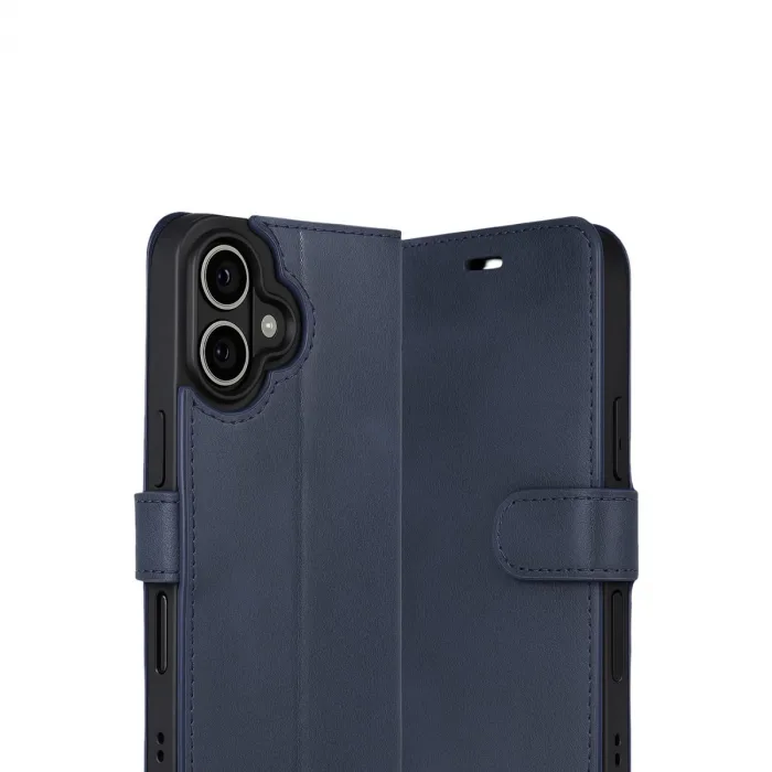 Apple İphone 17 Trend S Plus Kapaklı Kılıf - Lacivert
