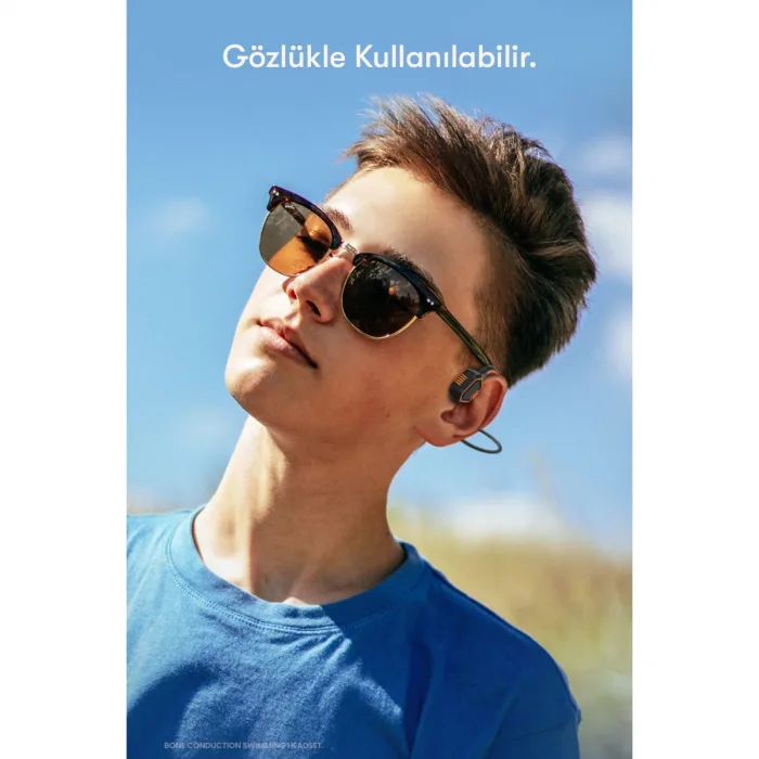 As9 Suya Dayanıklı Bluetooth Kulaklık - Siyah