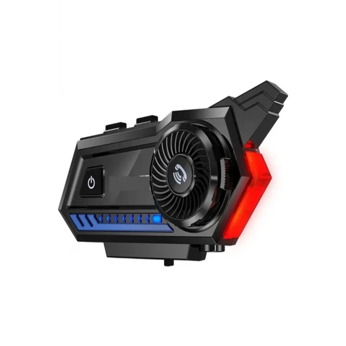 Bt57 Motosiklet Kask Kulaklık Intercom Işıklı Motorsiklet Interkom