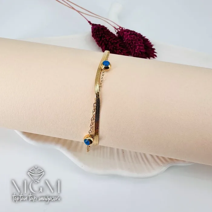 Çelik Bileklikler 16+5 Cm Uzatma Payı - Kbl0096