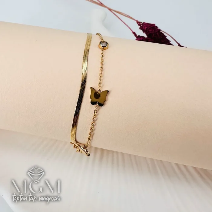 Çelik Bileklikler 16+5 Cm Uzatma Payı - Kbl0150