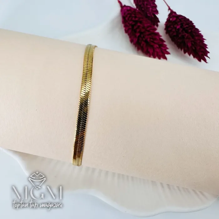Çelik Bileklikler 16+5 Cm Uzatma Payı - Kbl0122