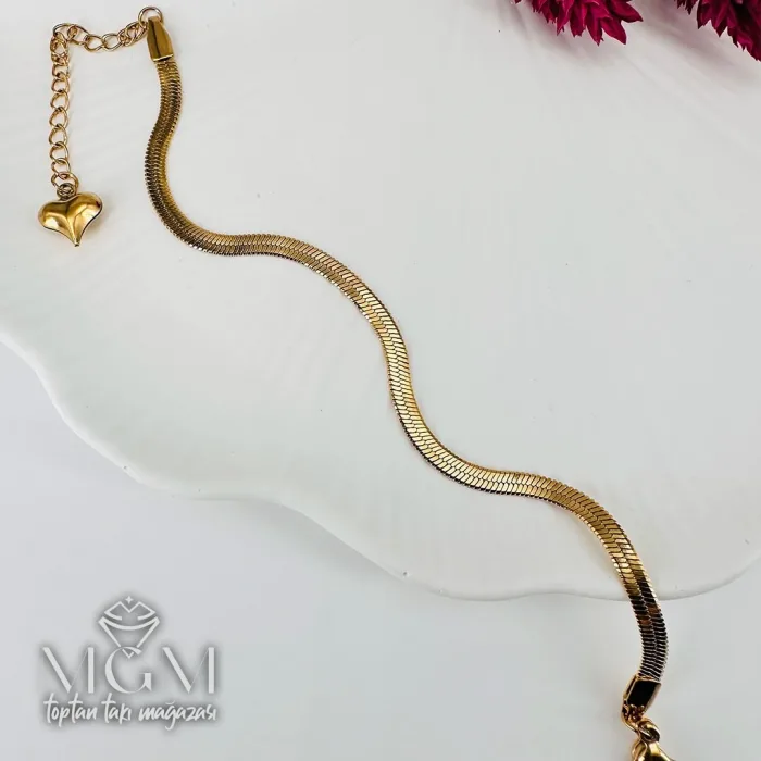 Çelik Bileklikler 16+5 Cm Uzatma Payı - Kbl0122