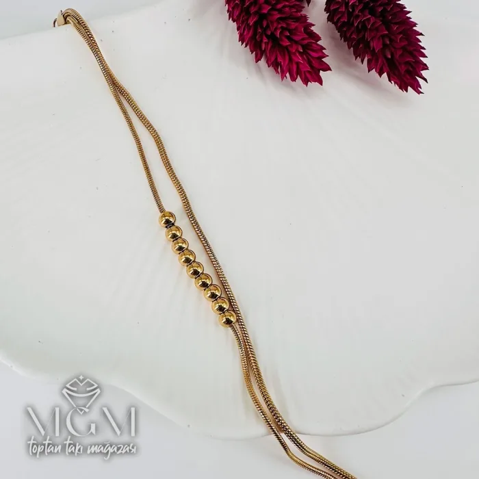 Çelik Bileklikler 17+5 Cm Uzatma Payı - Kbl0120
