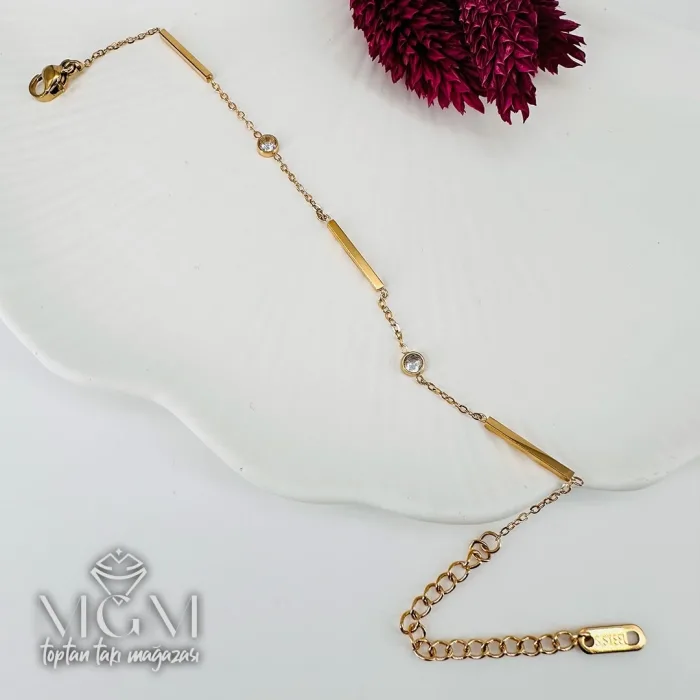 Çelik Bileklikler 16+5 Cm Uzatma Payı - Kbl0084