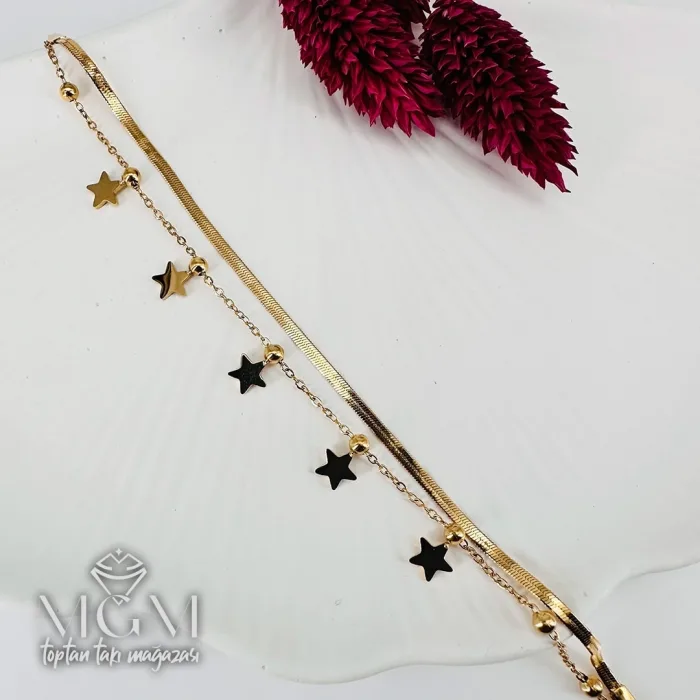 Çelik Bileklikler 16+5 Cm Uzatma Payı - Kbl0132