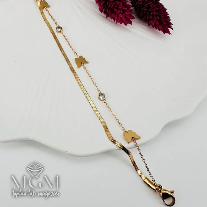 Çelik Bileklikler 16+5 Cm Uzatma Payı - Kbl0150