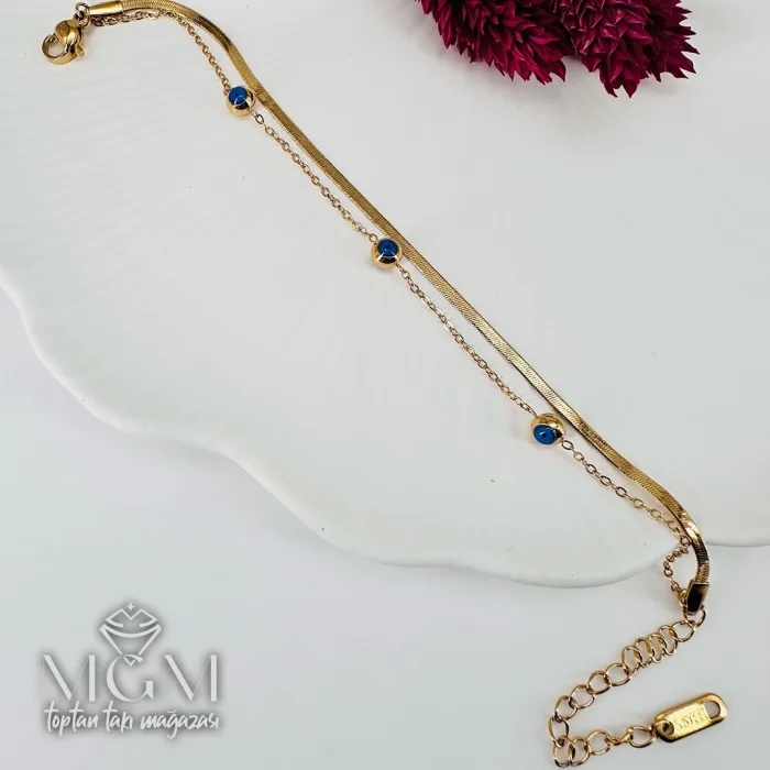 Çelik Bileklikler 16+5 Cm Uzatma Payı - Kbl0096