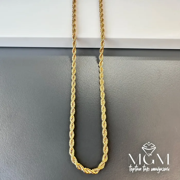 Çelik Burgu Halat Zincir 3 Mm - Kl0070