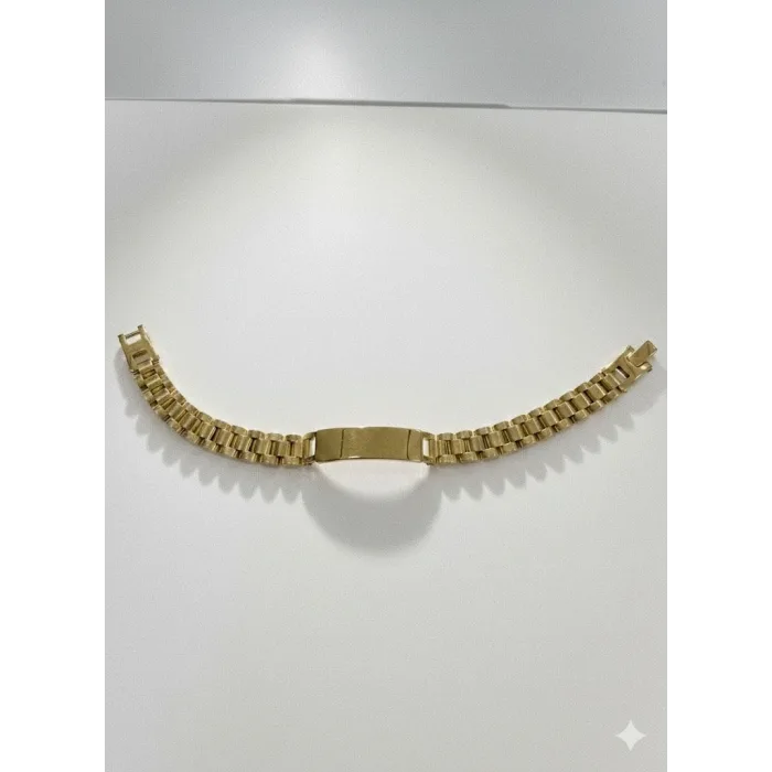 Çelik  Erkek Çelik Bileklik Boy 21.5 Cm / En 0.9 Mm  - Ebl0044