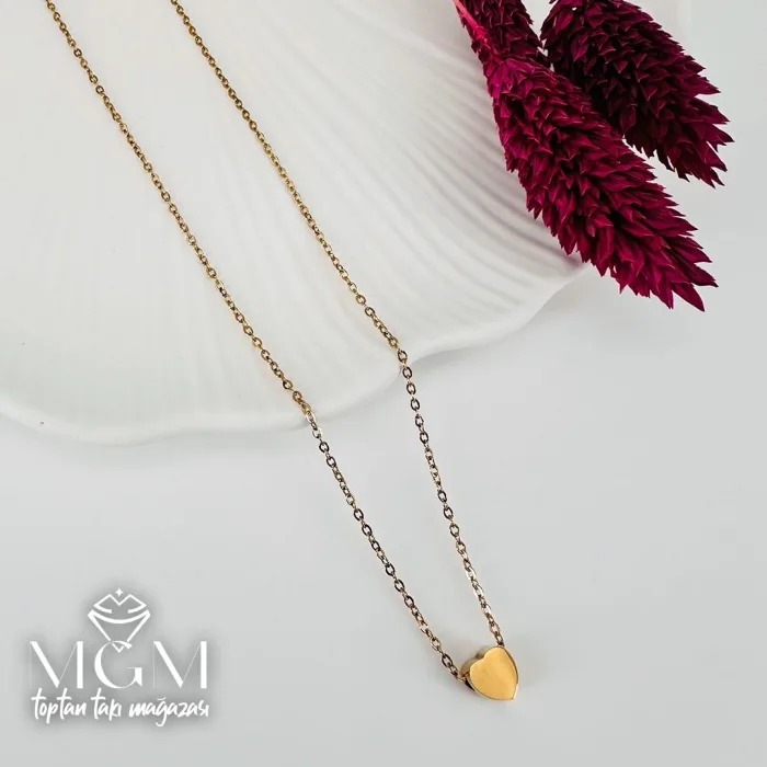 Zincir : Çelik Çelik Kolye 40+5 Cm - Kl0233