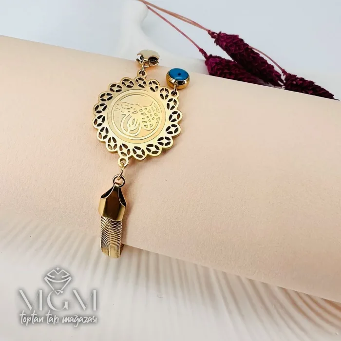 Çelik Bileklikler 18,5+5 Cm Uzatma Payı - Kbl0160