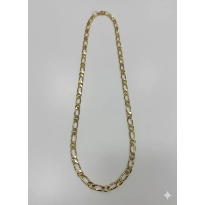   Kaplama Zincir Pirinç   Cm Kolye Zincir 45 Cm - Kl0274