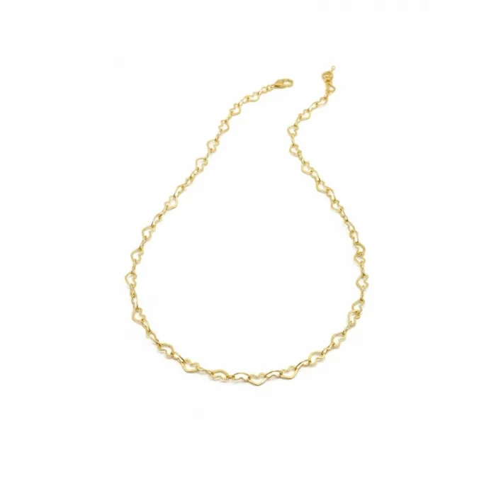   Kaplama Zincir Pirinç   Cm Kolye Zincir 60 Cm - Kl0249