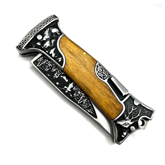 Company A-3188-c Geyik İşlemeli Bıçak