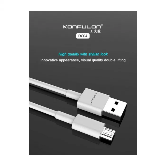 Dc04 Süper Hızlı Micro Usb Kablo 1m 2a