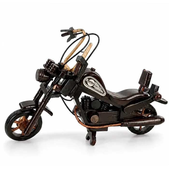Dekoratif Ahşap Harley Motor Büyük Boy No:1142