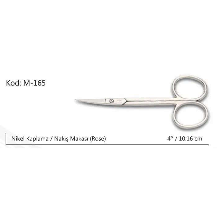 Europe Nakış Makası Süper Kalite No:4 10,16 Cm