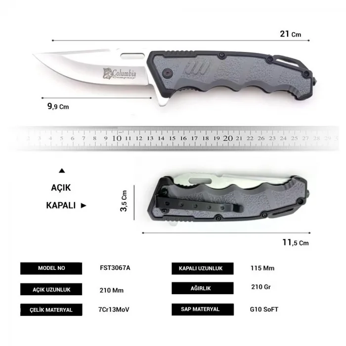 Fst-3067-a Soft Kamp Çakısı