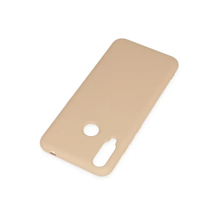 General Mobile Gm 10 Kılıf Nano İçi Kadife Silikon - Pudra