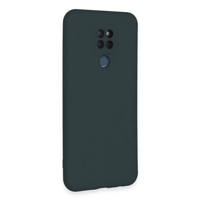 General Mobile Gm 20 Kılıf Nano İçi Kadife Silikon - Koyu Yeşil