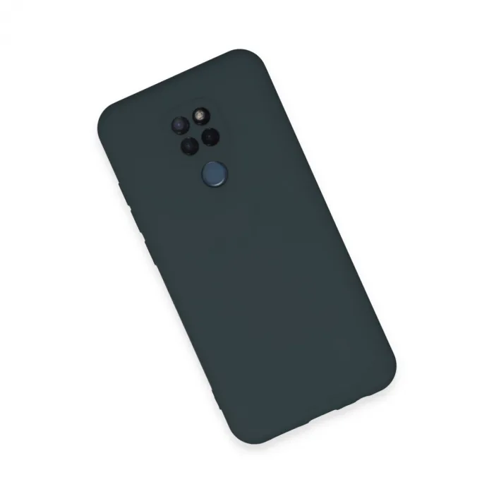 General Mobile Gm 20 Kılıf Nano İçi Kadife Silikon - Koyu Yeşil