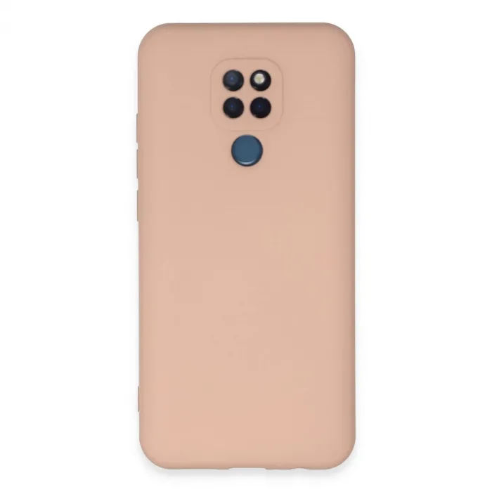 General Mobile Gm 20 Kılıf Nano İçi Kadife Silikon - Pudra