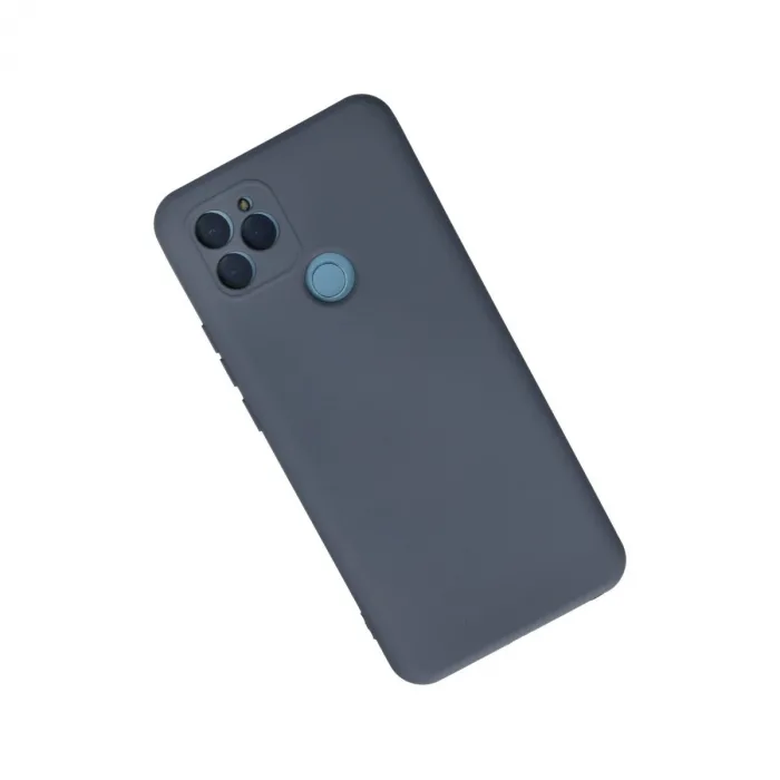 General Mobile Gm 21 Kılıf Nano İçi Kadife Silikon - Gri