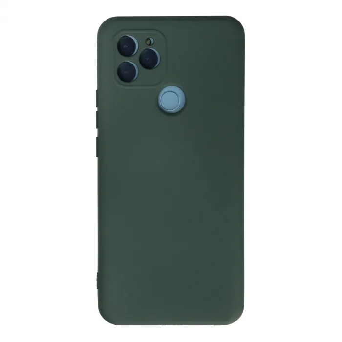 General Mobile Gm 21 Kılıf Nano İçi Kadife Silikon - Koyu Yeşil