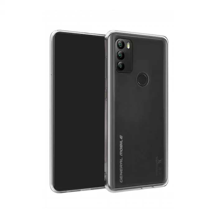 General Mobile GM 21 Plus Kılıf Lüx Şeffaf Silikon