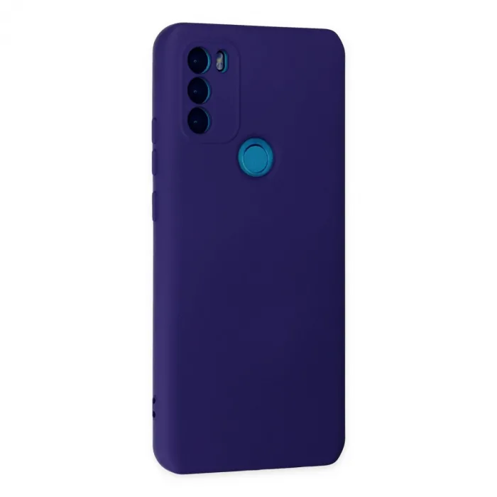 General Mobile Gm 21 Plus Kılıf Nano İçi Kadife Silikon - Mor
